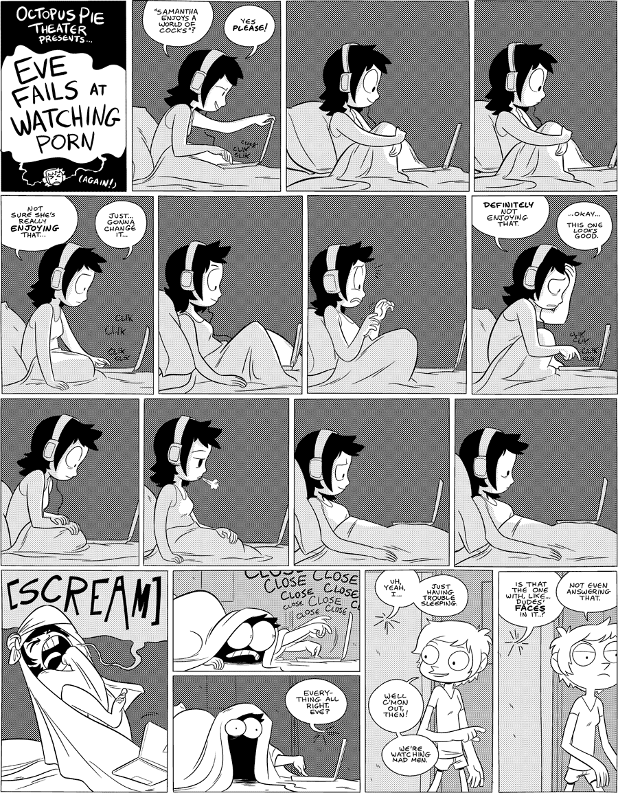 #479 – octopus pie theater presents: eve fails at watching porn (again)